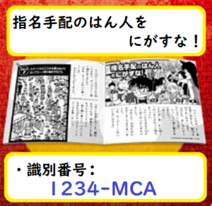 識別番号：1234-MCA